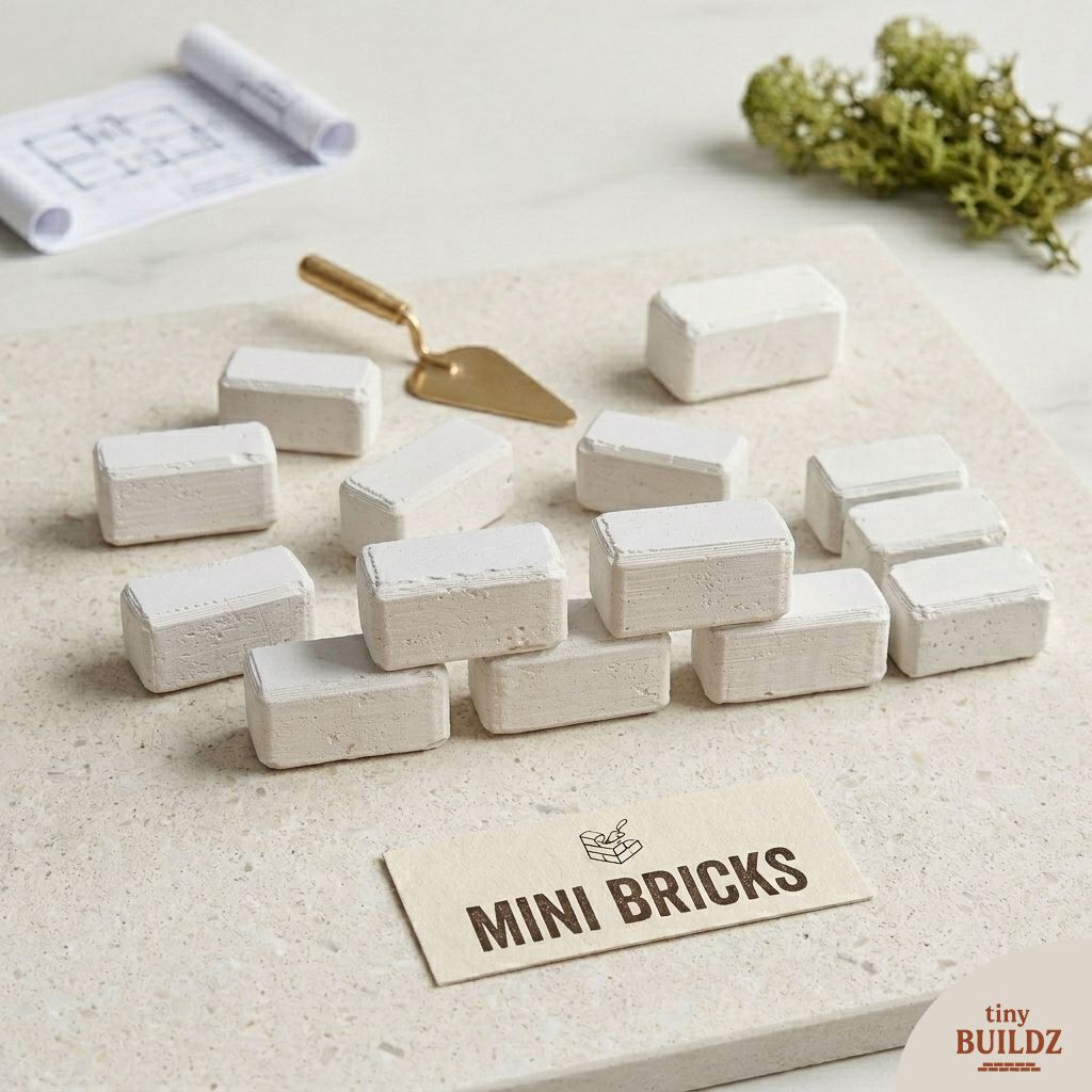 Miniature building brick (100 pack)