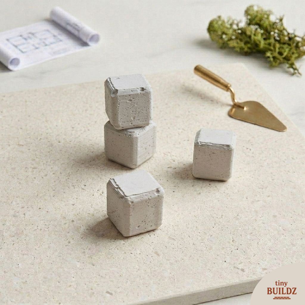 Mini square bricks (100 pack)