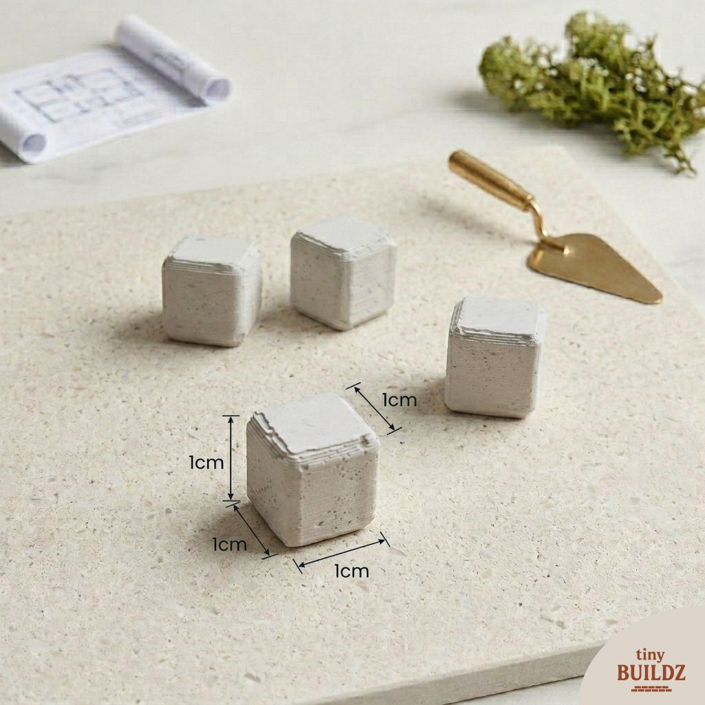 Mini square bricks (100 pack)