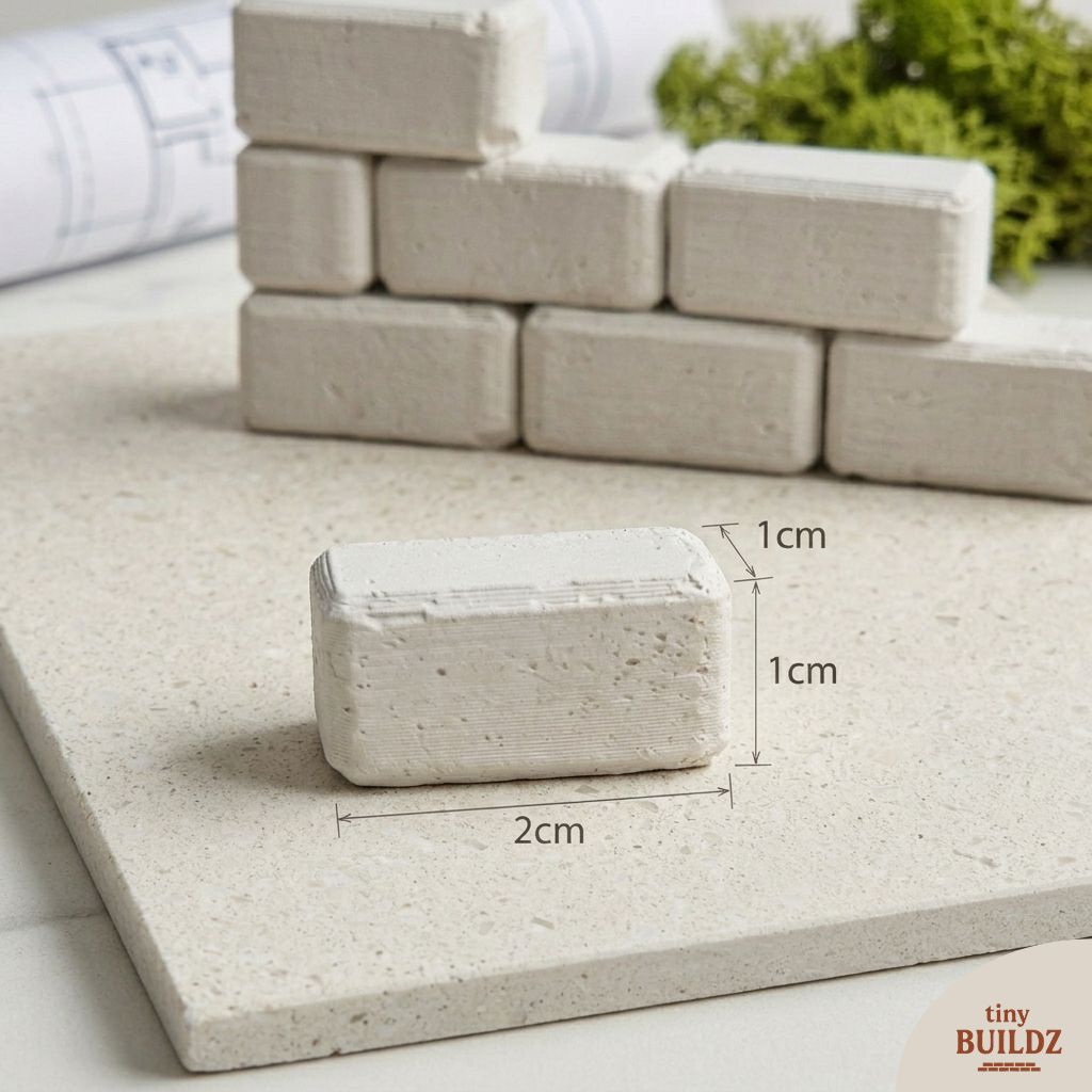 Miniature building brick (100 pack)